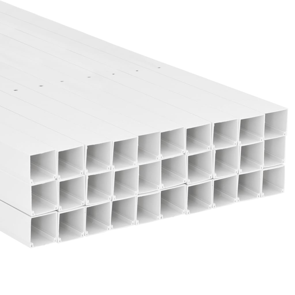 Cable Trunking 1.6"x1.6" 98.4' PVC