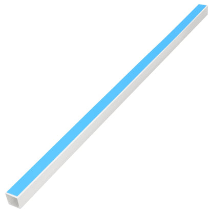 Cable Trunking Self-Adhesive 0.98"x0.98" 32.8' PVC
