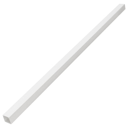 Cable Trunking Self-Adhesive 0.98"x0.98" 32.8' PVC