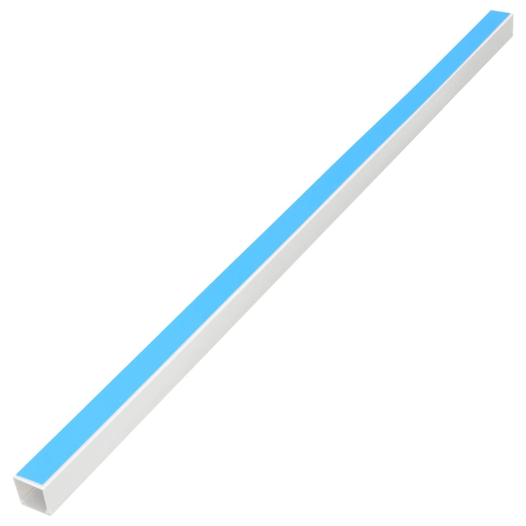 Cable Trunking Self-Adhesive 0.98"x0.98" 98.4' PVC