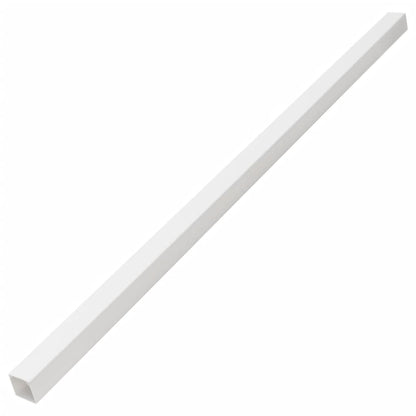 Cable Trunking Self-Adhesive 0.98"x0.98" 98.4' PVC