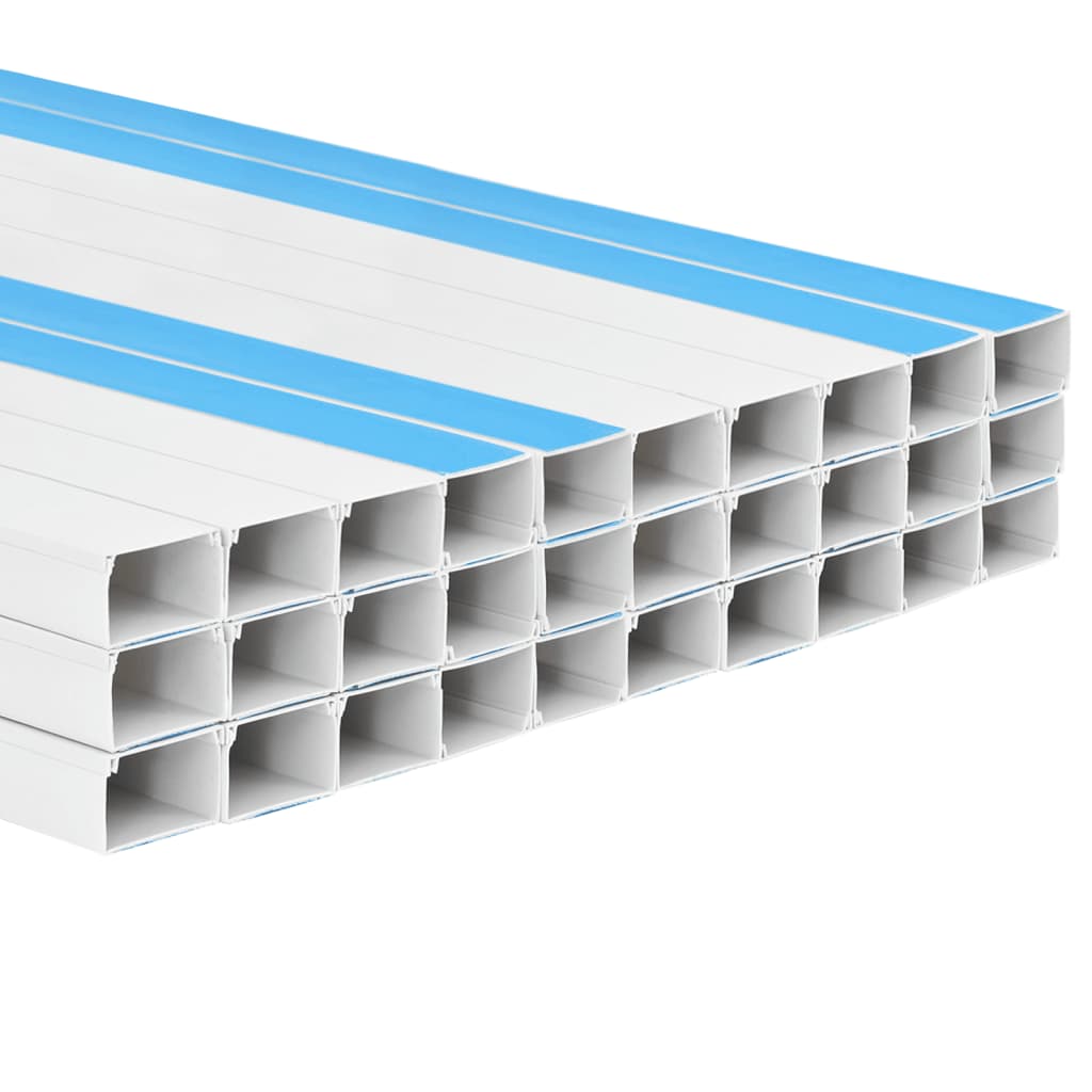 Cable Trunking Self-Adhesive 2"x1" 98.4' PVC