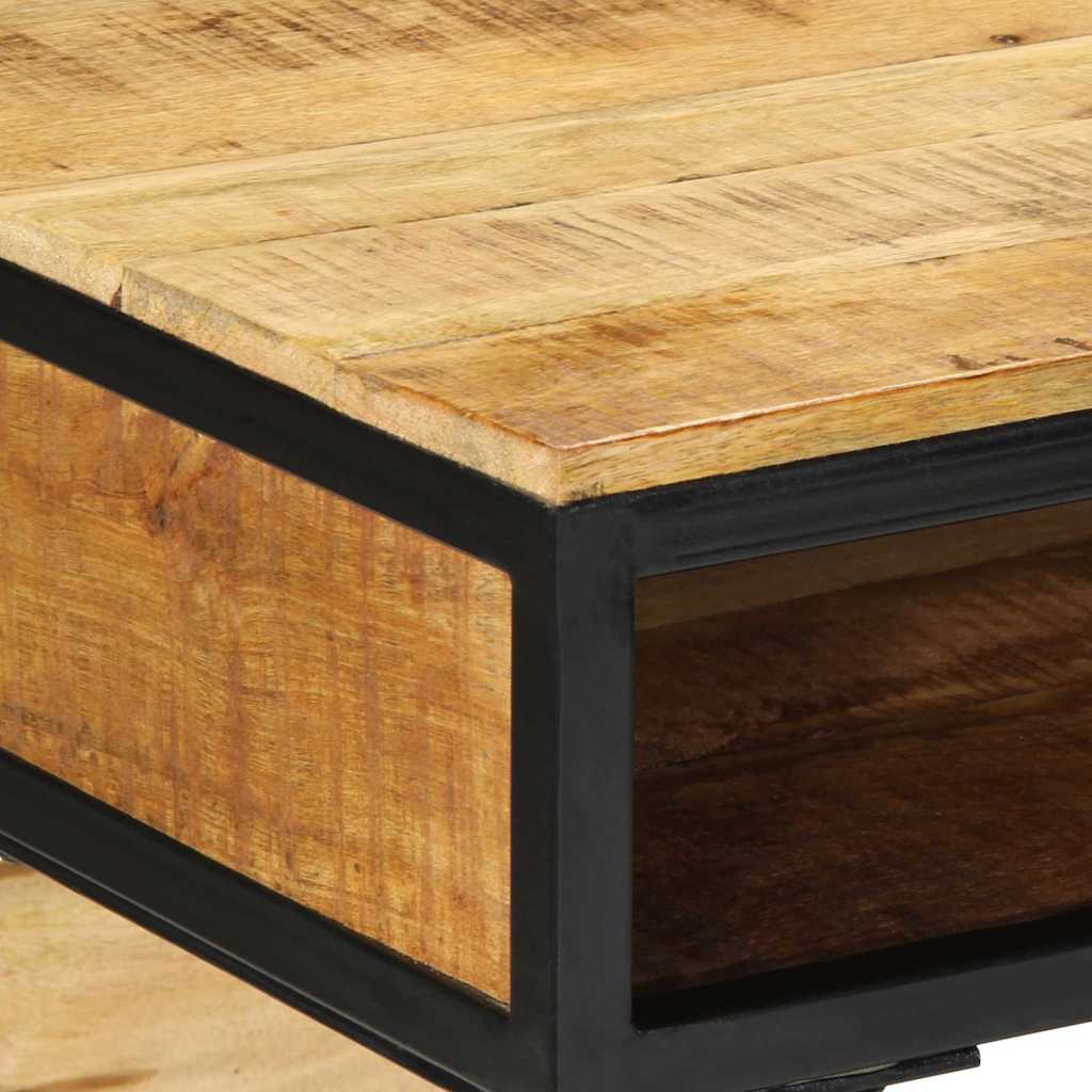Writing Desk Brown 31.5" x 19.7" x 29.5" solid mango wood