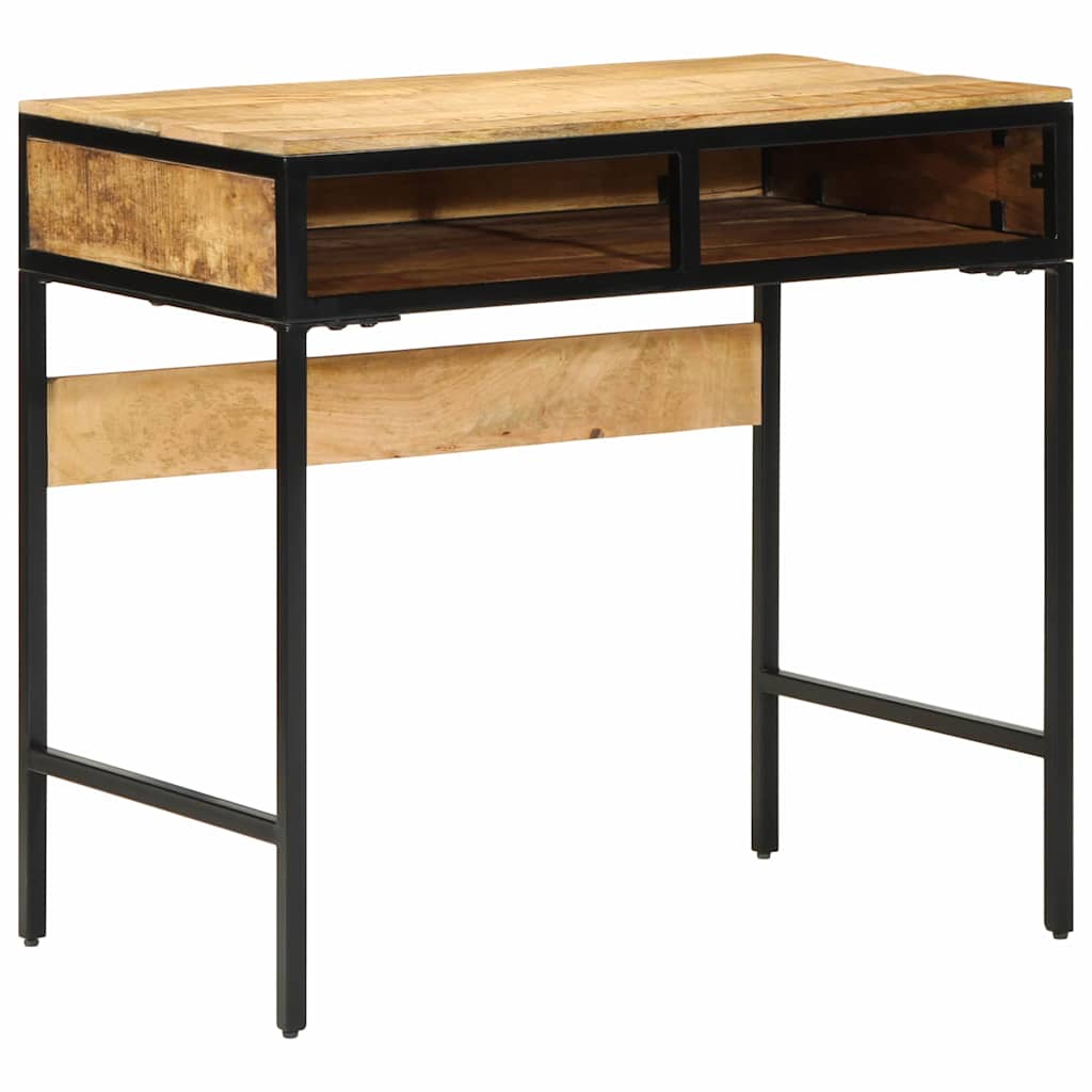 Writing Desk Brown 31.5" x 19.7" x 29.5" solid mango wood