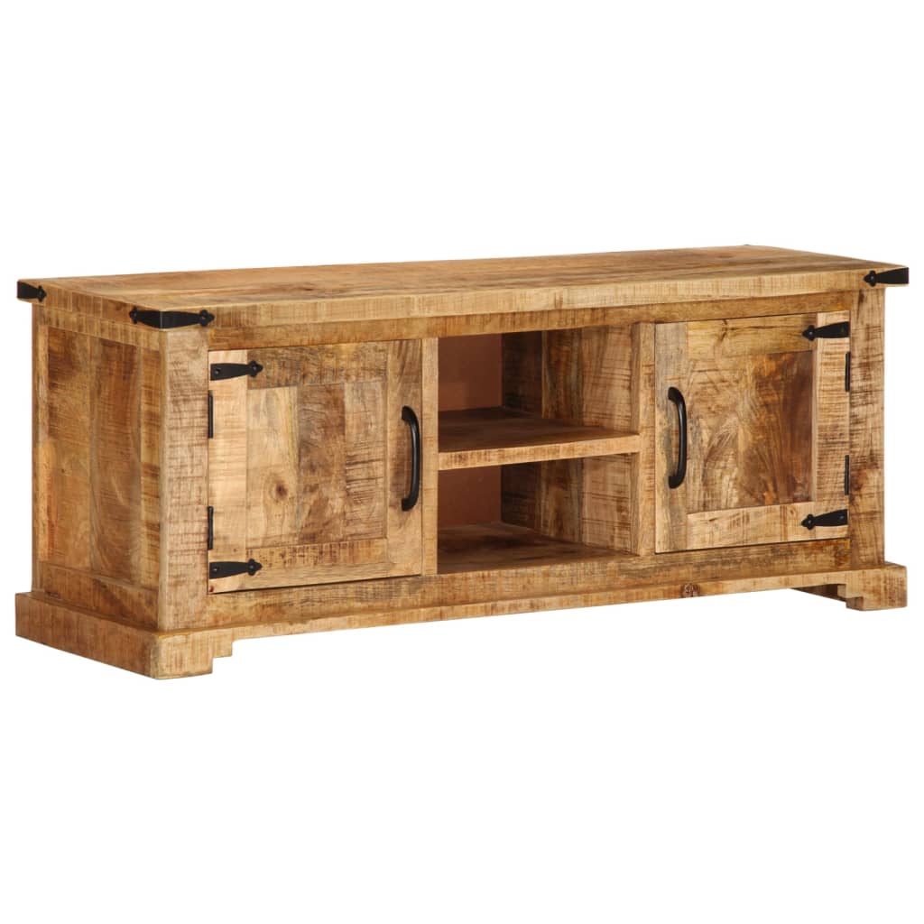 TV Cabinet Natural Mango Wood Solid mango wood