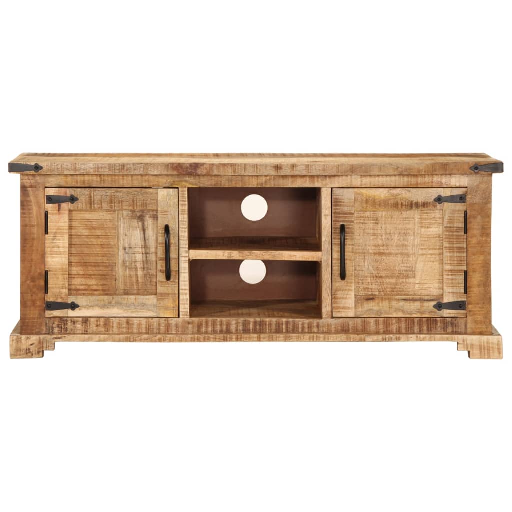 TV Cabinet Natural Mango Wood Solid mango wood
