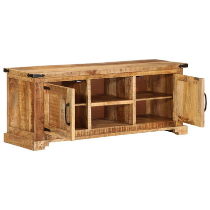 TV Cabinet Natural Mango Wood Solid mango wood