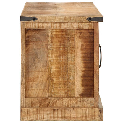 TV Cabinet Natural Mango Wood Solid mango wood