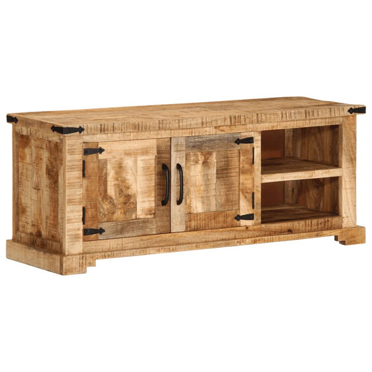 TV Cabinet Natural wood Solid rough mango wood