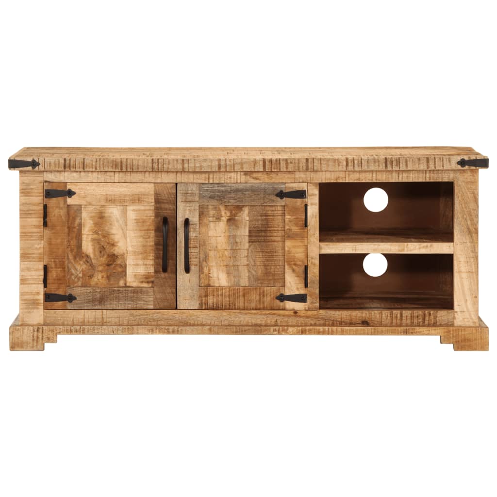 TV Cabinet Natural wood Solid rough mango wood