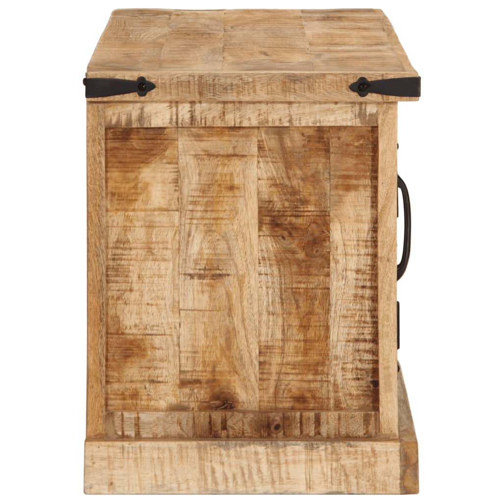 TV Cabinet Natural wood Solid rough mango wood