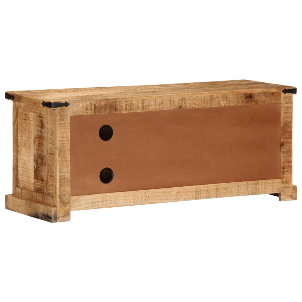 TV Cabinet Natural wood Solid rough mango wood