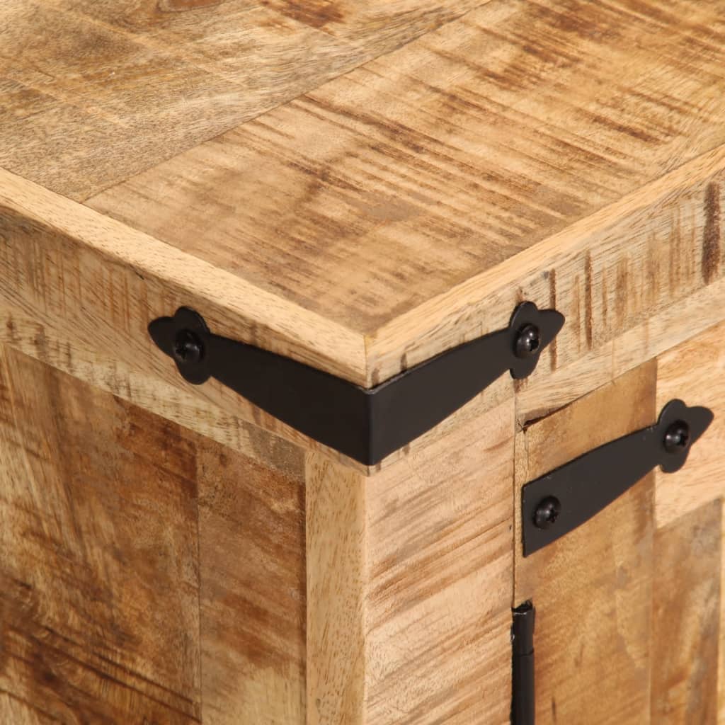 TV Cabinet Natural wood Solid rough mango wood