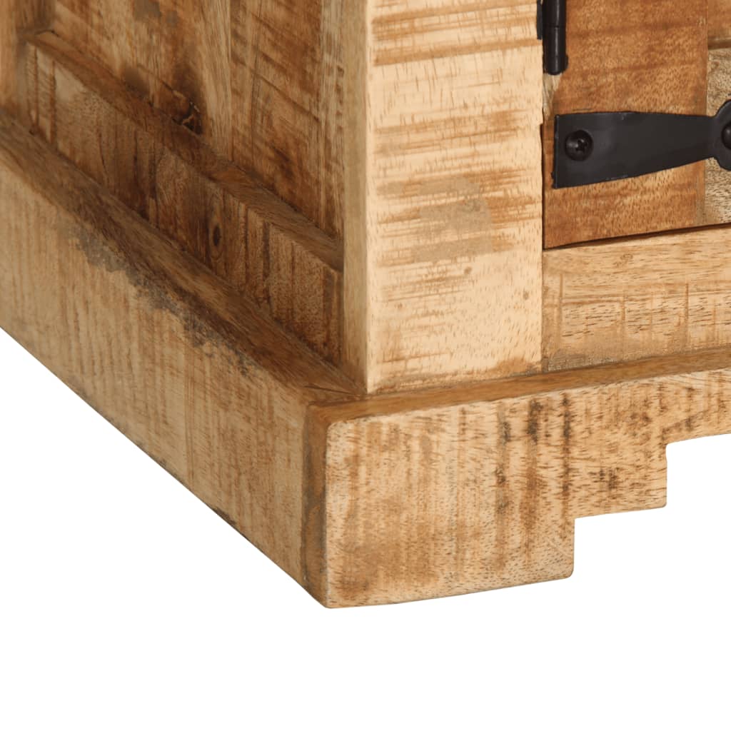 TV Cabinet Natural wood Solid rough mango wood
