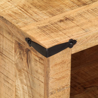 TV Cabinet Natural Solid Mango Wood Medium TV Cabinet