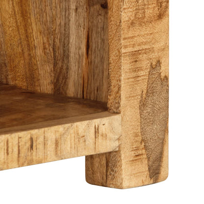TV Cabinet Natural Solid Mango Wood Medium TV Cabinet