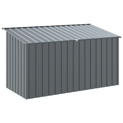 Dog House Anthracite Galvanized Steel 77.2 x 35.8 x 43.3 in