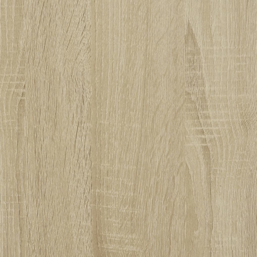 Shoe Cabinet Sonoma Oak 31.5"x8.3"x22.4" Engineered Wood