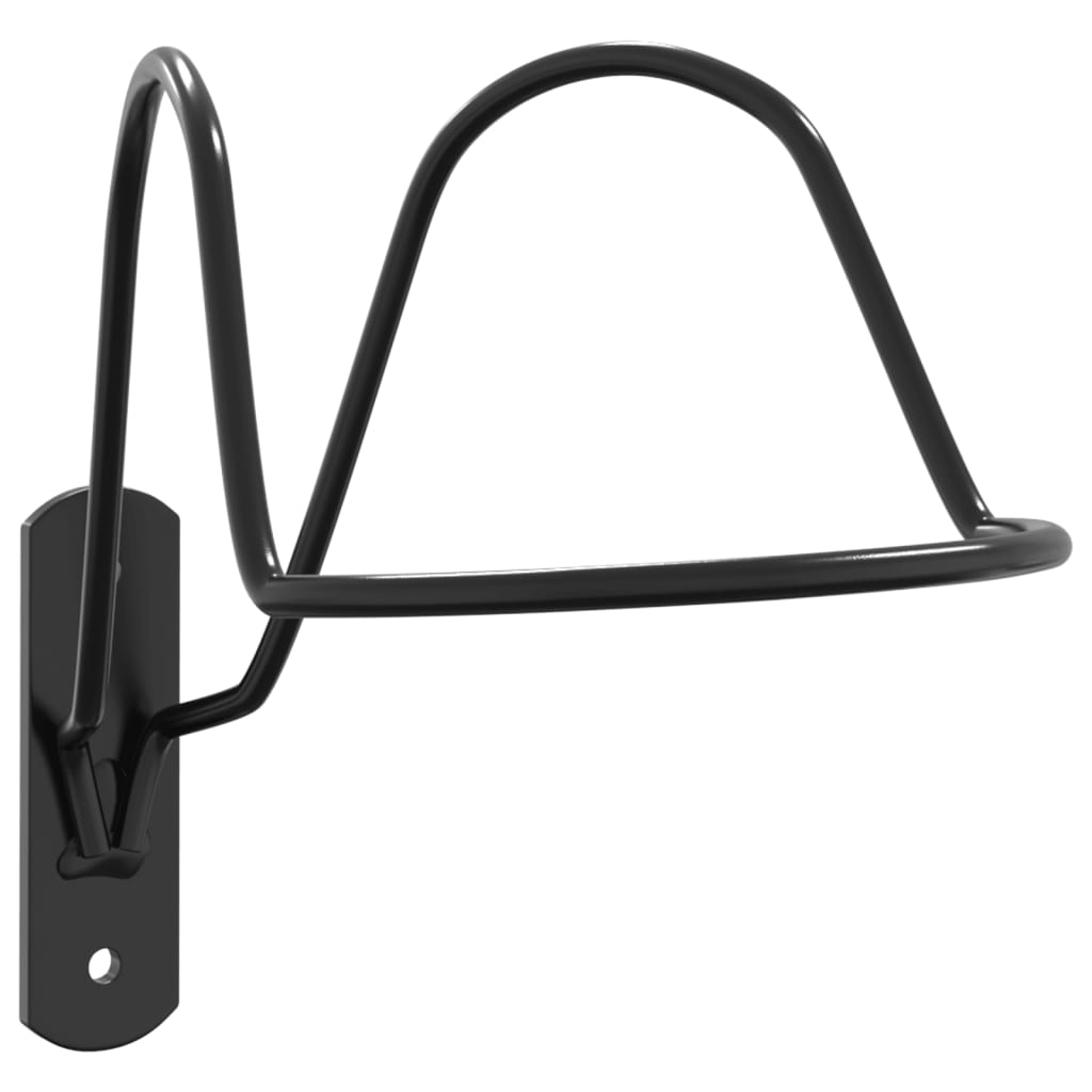 Helmet Rack Black Steel Wall-Mounted Helmet Rack Other