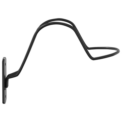 Helmet Rack Black Steel Wall-Mounted Helmet Rack Other