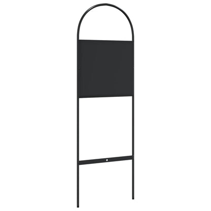 Dressage Marker Black and White Steel 8.9 x 27.4 in Durable