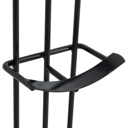 Barrel Jump Cup Black Steel Height-Adjustable Barrel Jump Cup