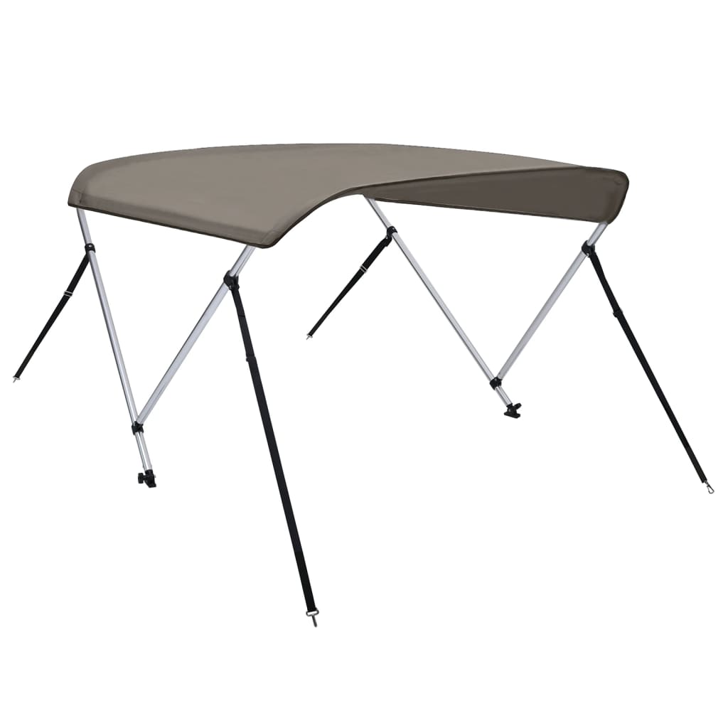 2-bow Bimini Top Grey 70.9x51.2x43.3"