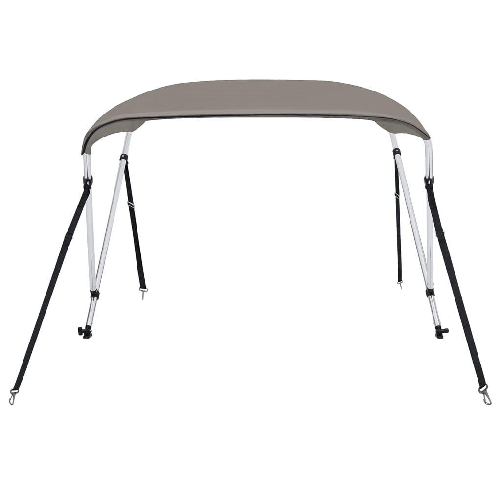2-bow Bimini Top Grey 70.9x51.2x43.3"