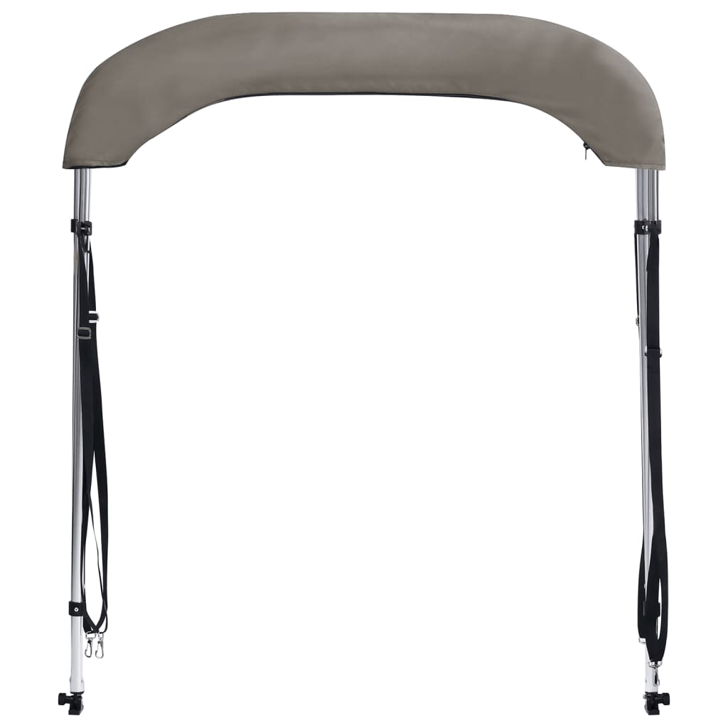 2-bow Bimini Top Grey 70.9x51.2x43.3"
