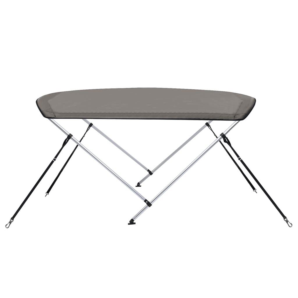 2-bow Bimini Top Grey 70.9x59.1x43.3"
