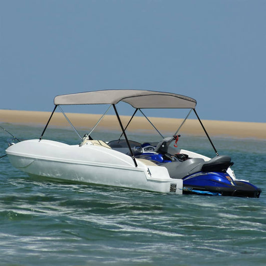 2-bow Bimini Top Grey 70.9x59.1x43.3"