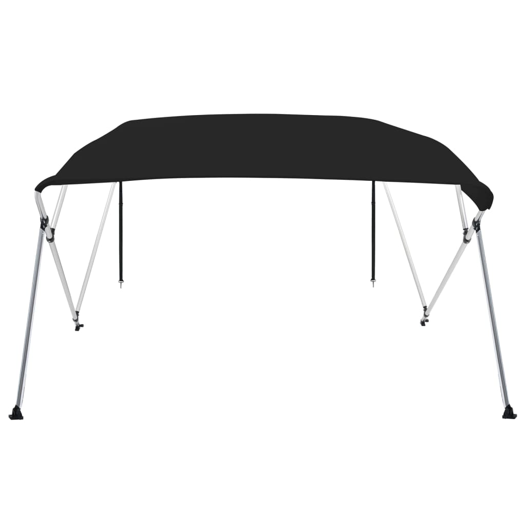 4-bow Bimini Top Black 95.7x77.2x53.9"