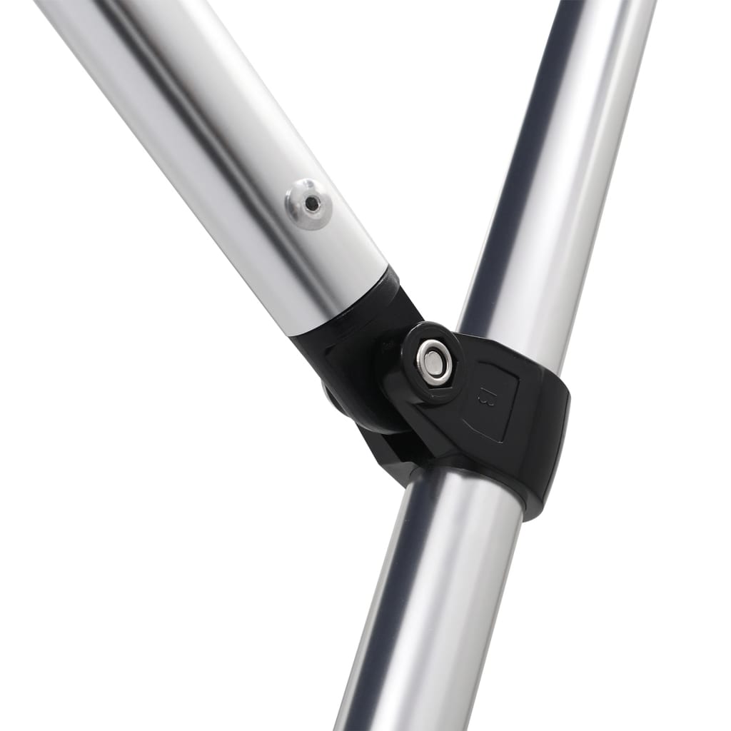 4-bow Bimini Top Black 95.7x77.2x53.9"