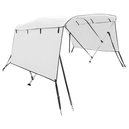 3-bow Bimini Top with Sidewalls 72.0x(66.9-71.7)x53.9"