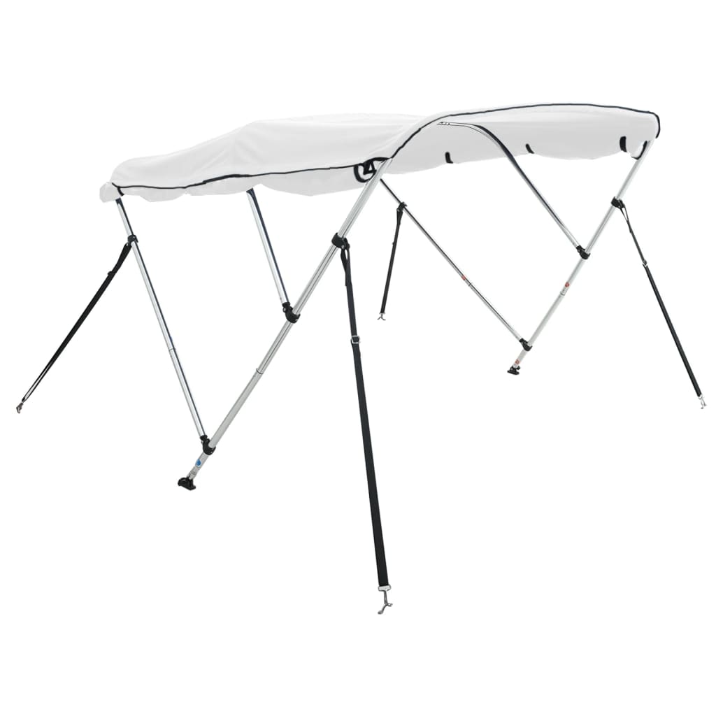 3-bow Bimini Top with Sidewalls 72.0x(66.9-71.7)x53.9"