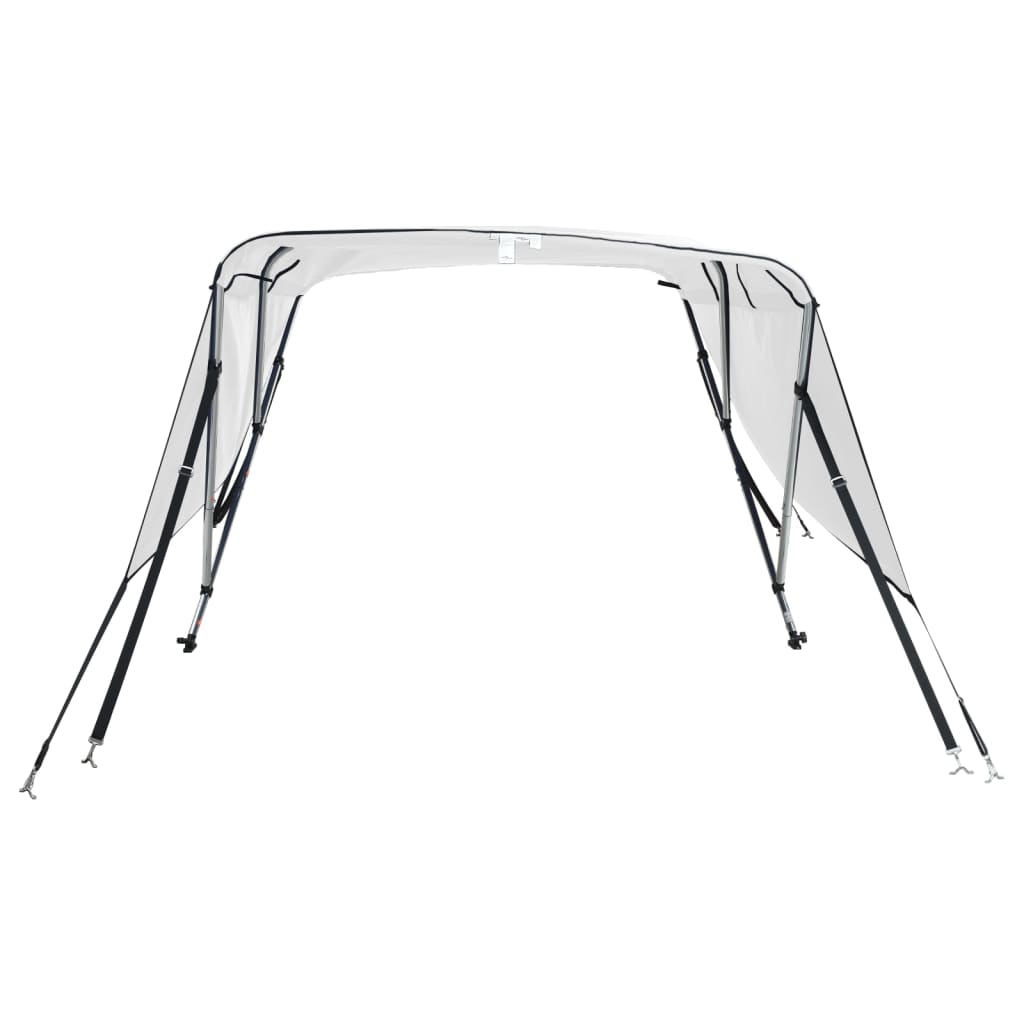 3-bow Bimini Top with Sidewalls 72.0x(66.9-71.7)x53.9"