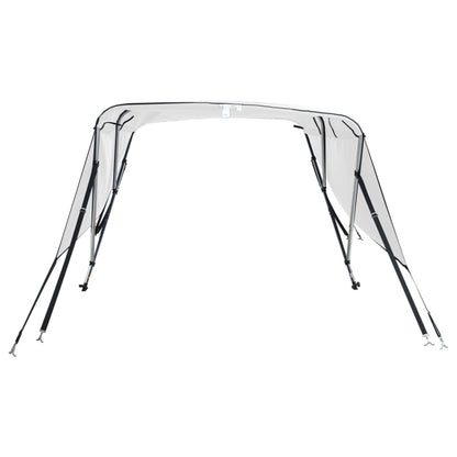 3-bow Bimini Top with Sidewalls 72.0x(66.9-71.7)x53.9"