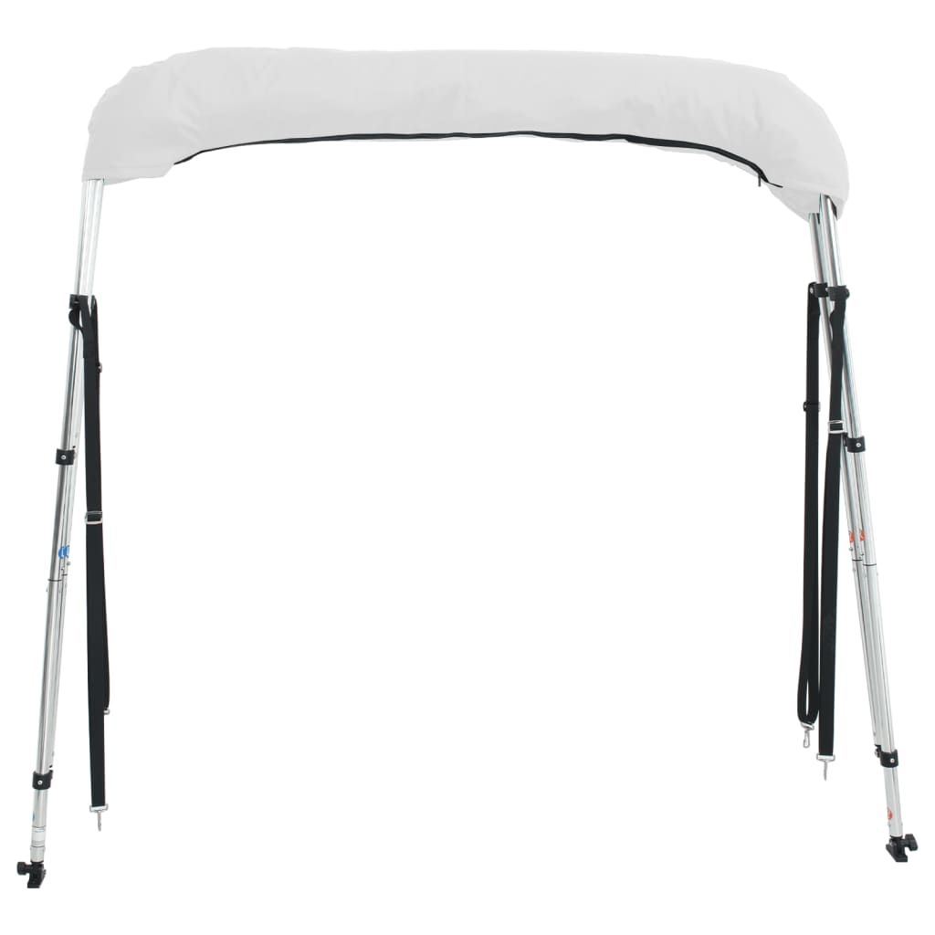 3-bow Bimini Top with Sidewalls 72.0x(66.9-71.7)x53.9"