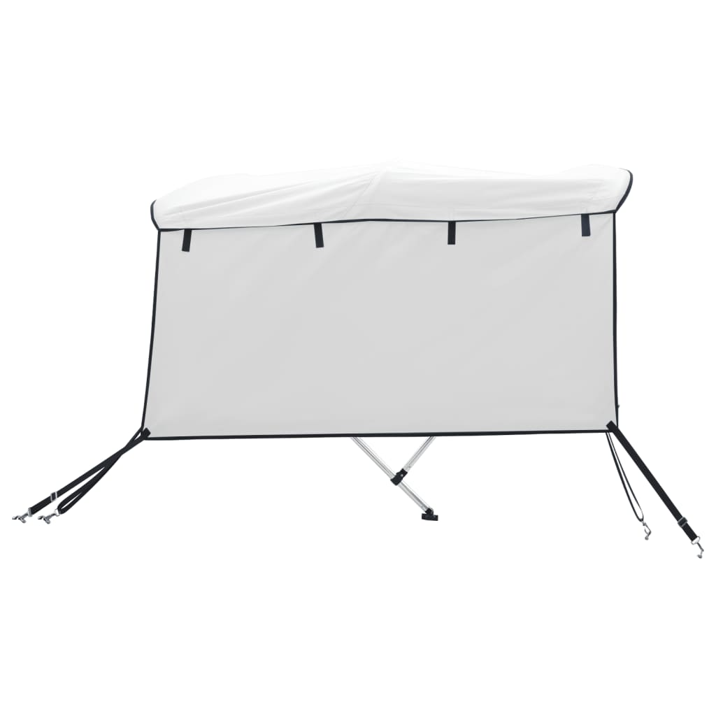 3-bow Bimini Top with Sidewalls 72.0x(66.9-71.7)x53.9"