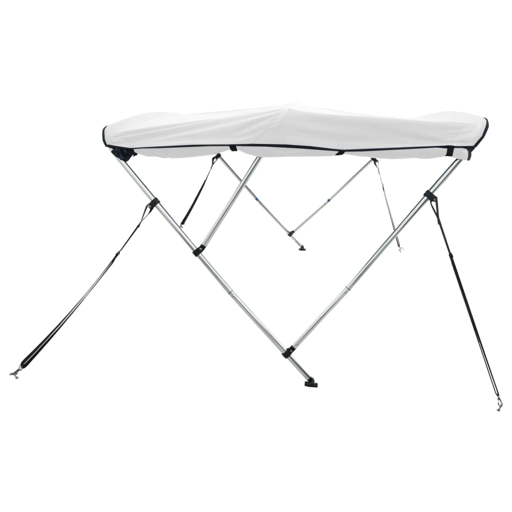 3-bow Bimini Top with Sidewalls 72.0x(66.9-71.7)x53.9"