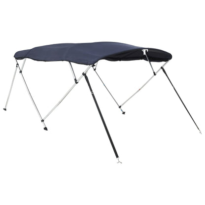 4-bow Bimini Top with Sidewalls 95.7x(66.9-71.7)x53.9"