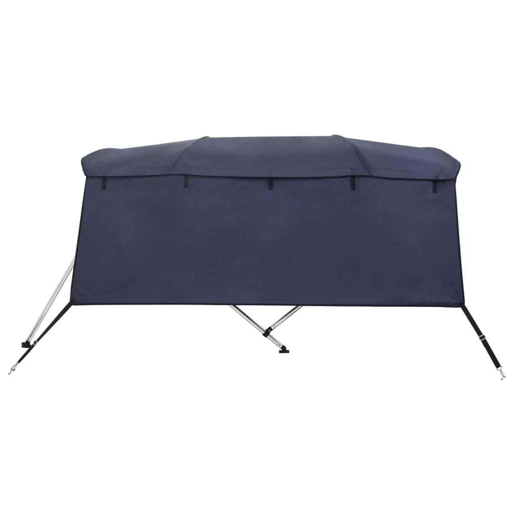 4-bow Bimini Top with Sidewalls 95.7x(66.9-71.7)x53.9"