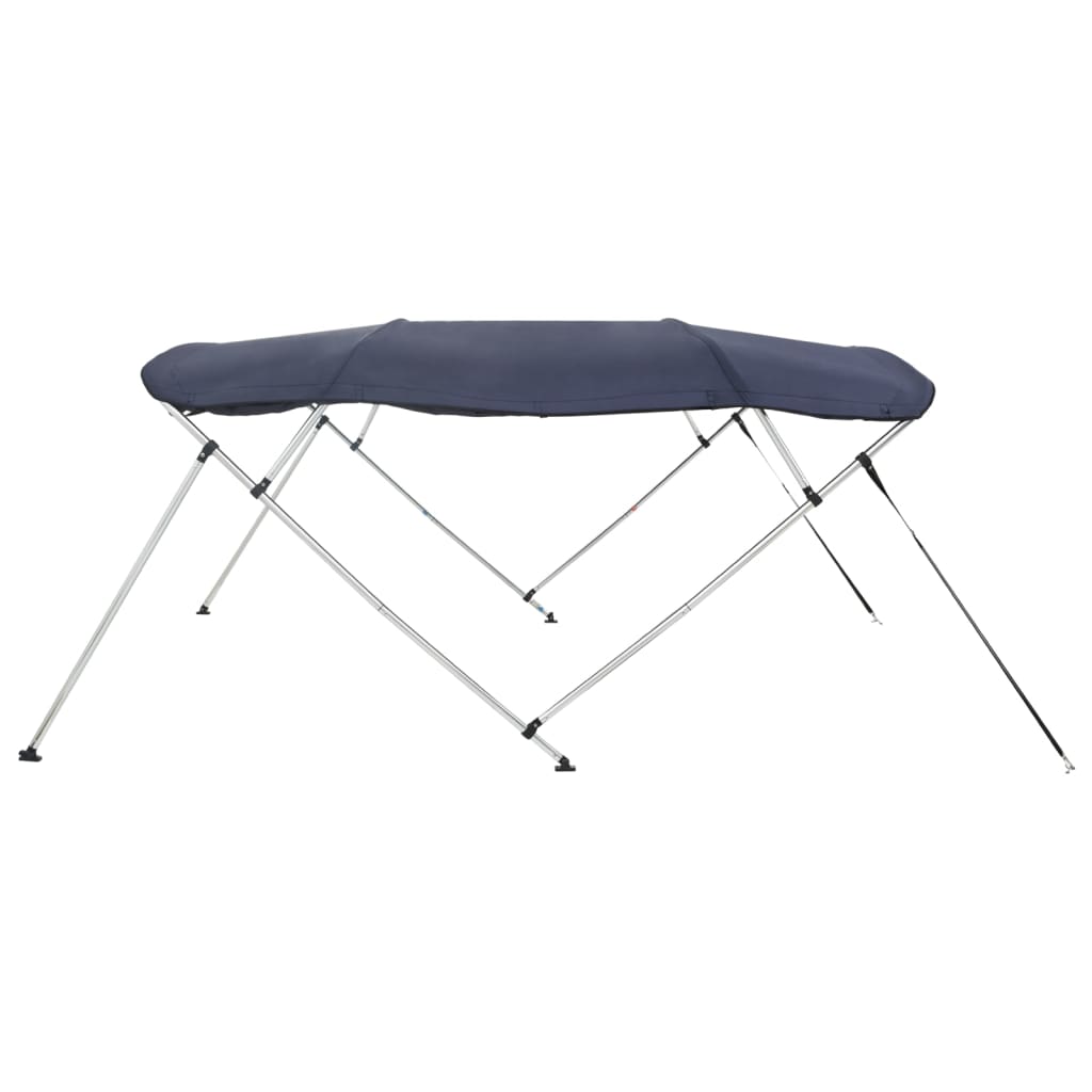 4-bow Bimini Top with Sidewalls 95.7x(66.9-71.7)x53.9"