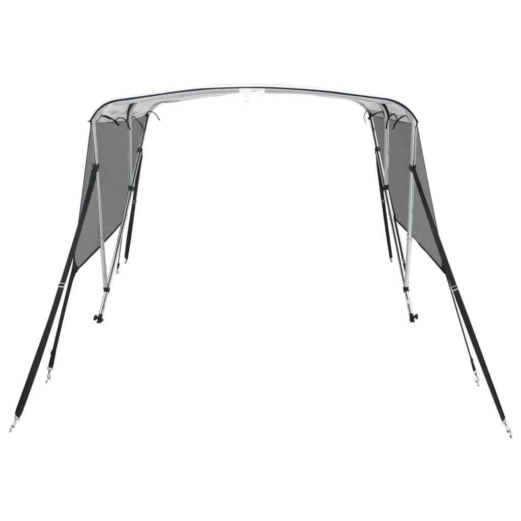 3-bow Bimini Top with Mesh Sidewalls 72.0x(60.6-65.7)x53.9"
