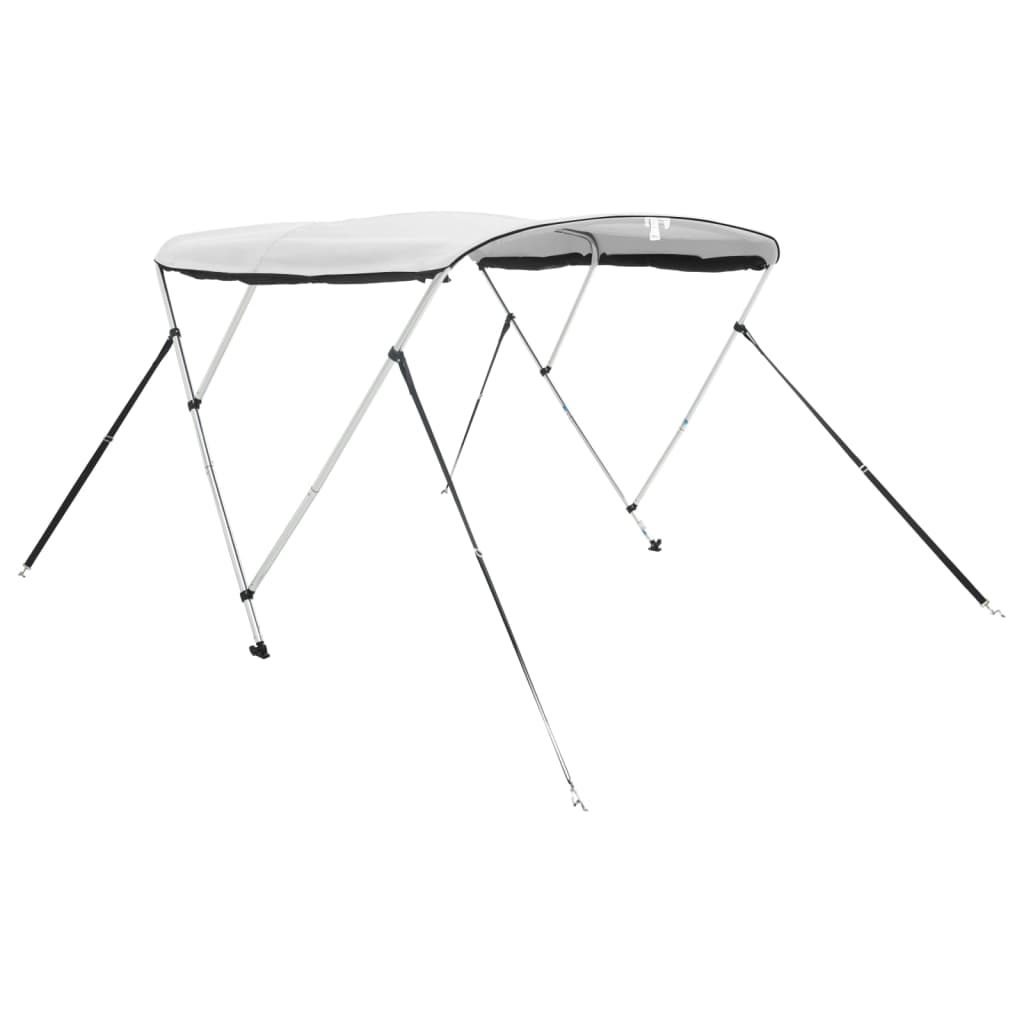 3-bow Bimini Top with Mesh Sidewalls 72.0x(66.9-71.7)x53.9"