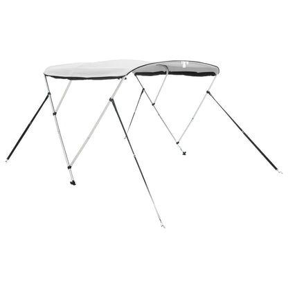3-bow Bimini Top with Mesh Sidewalls 72.0x(66.9-71.7)x53.9"