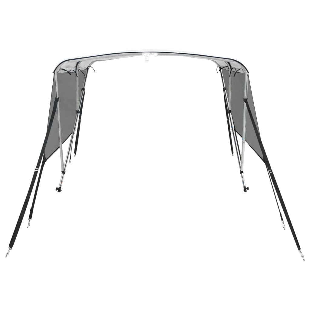 3-bow Bimini Top with Mesh Sidewalls 72.0x(66.9-71.7)x53.9"