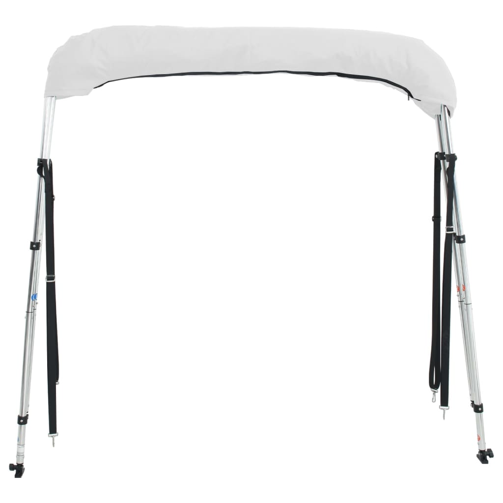 3-bow Bimini Top with Mesh Sidewalls 72.0x(66.9-71.7)x53.9"