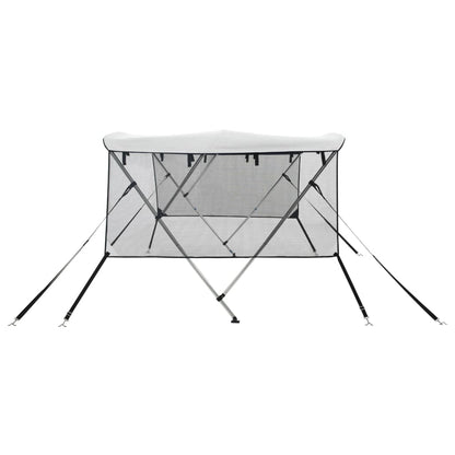 3-bow Bimini Top with Mesh Sidewalls 72.0x(66.9-71.7)x53.9"