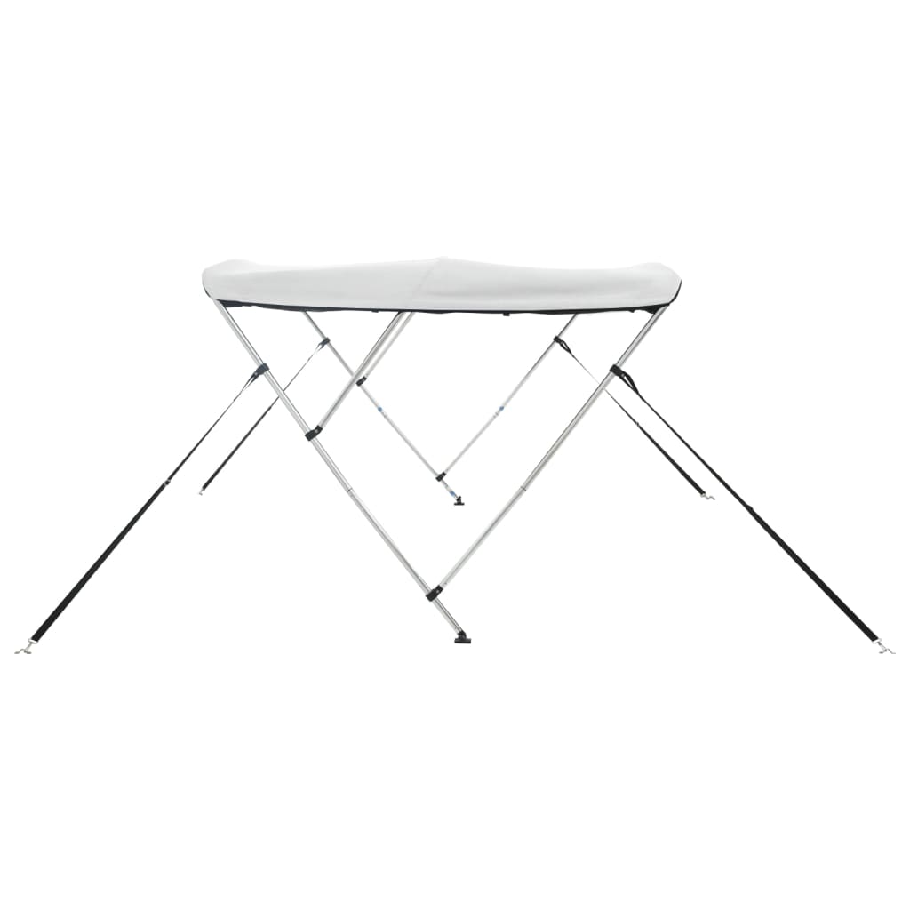 3-bow Bimini Top with Mesh Sidewalls 72.0x(66.9-71.7)x53.9"